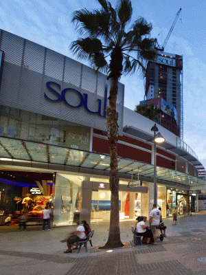 Soul development: Fresh retail space on the Gold Coast.